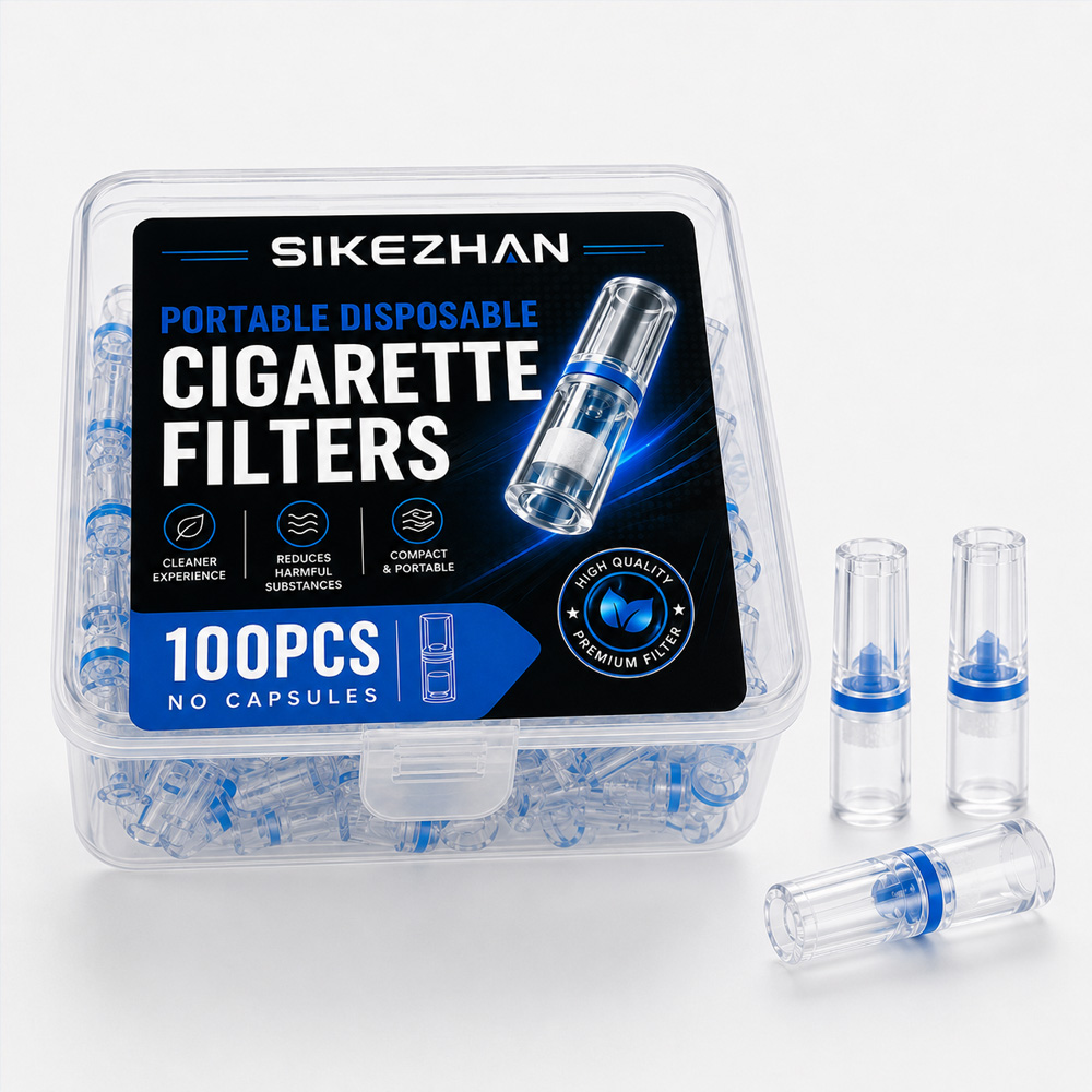 Travel Accessories - 100Pcs Portable Disposable Mouthpiece Filter Tips