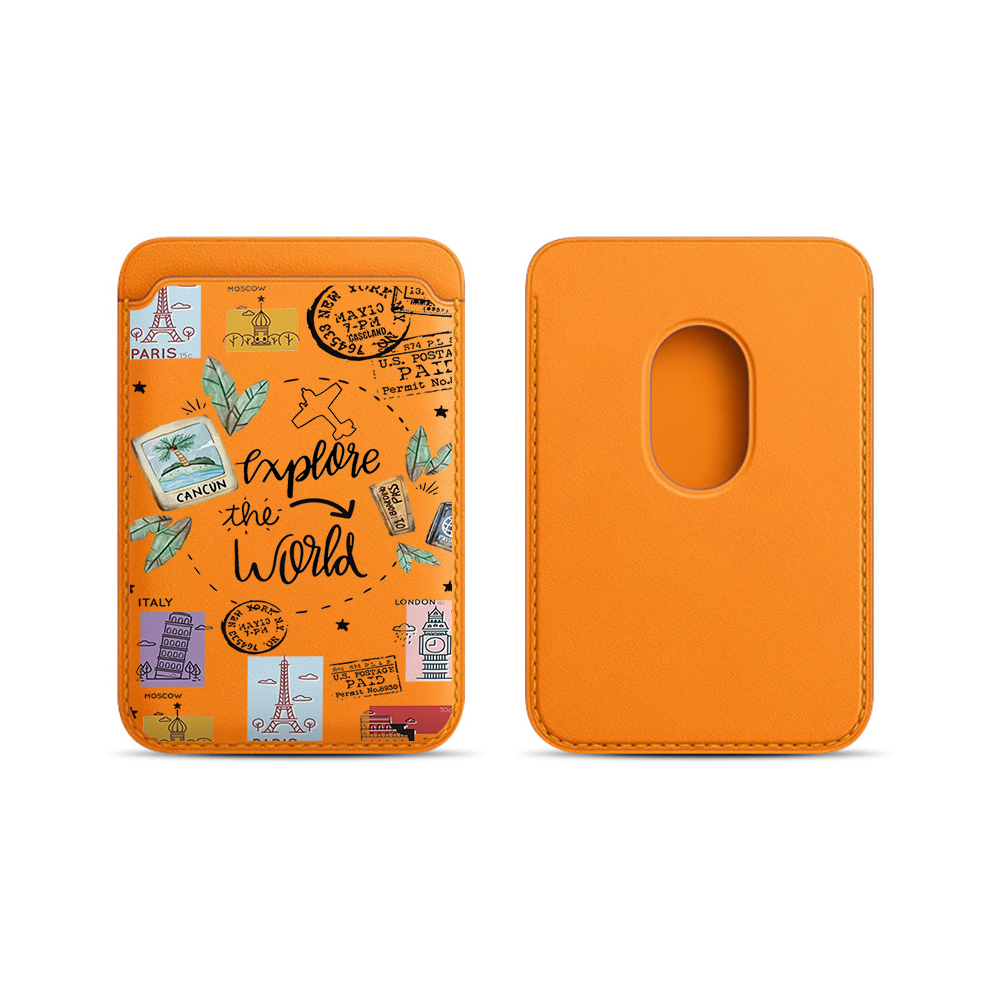 Travel Accessories Leather - Trend INS Leather Card Wallet Cover