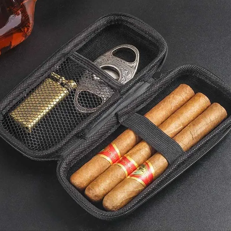 Travel Accessories - Portable Cigar Case EVA Light weight