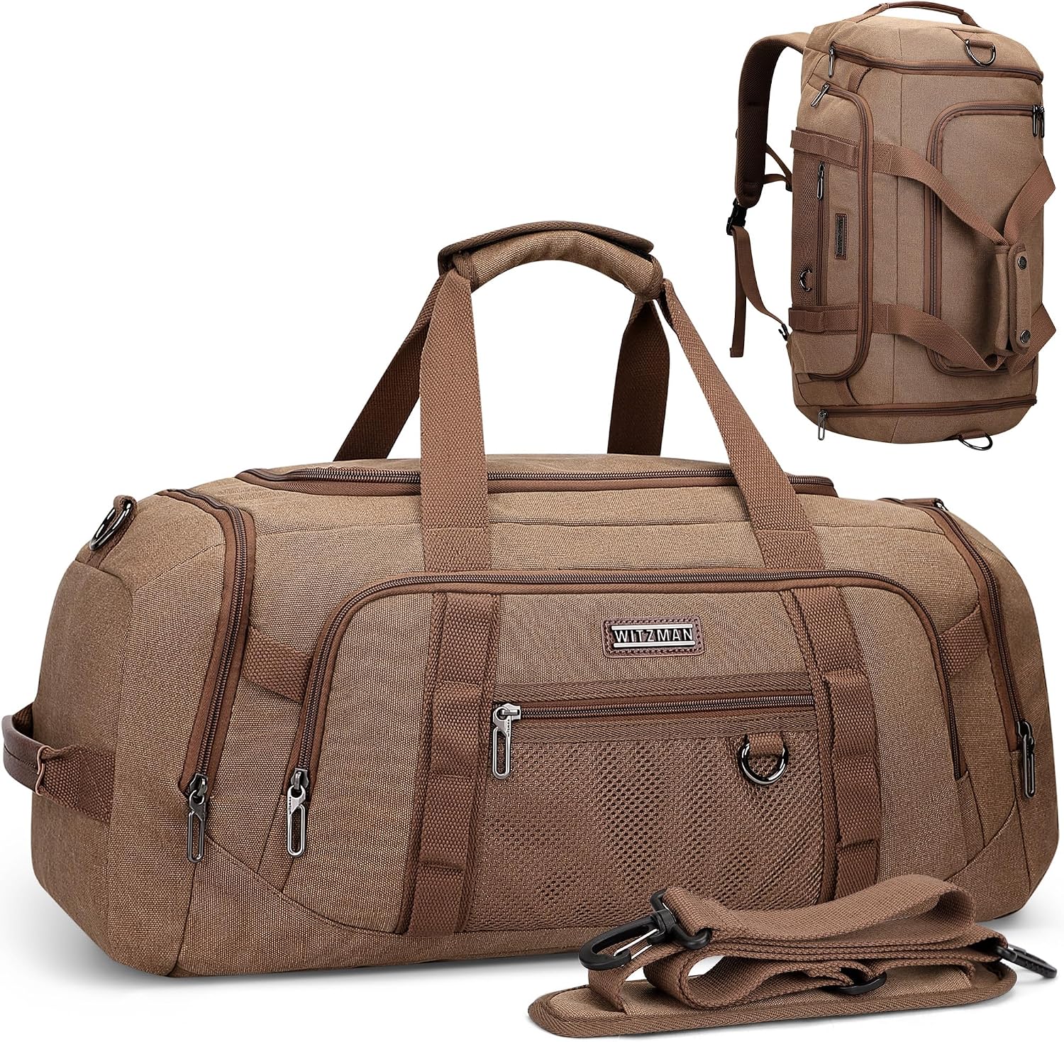 Shoe Bag Travel - Canvas Duffle Bag for Men 3
