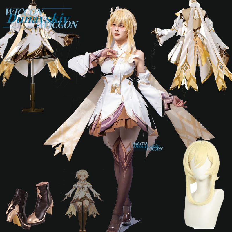 Travel Accessories For Girls - Genshin Impact New Skin Traveler Lumine