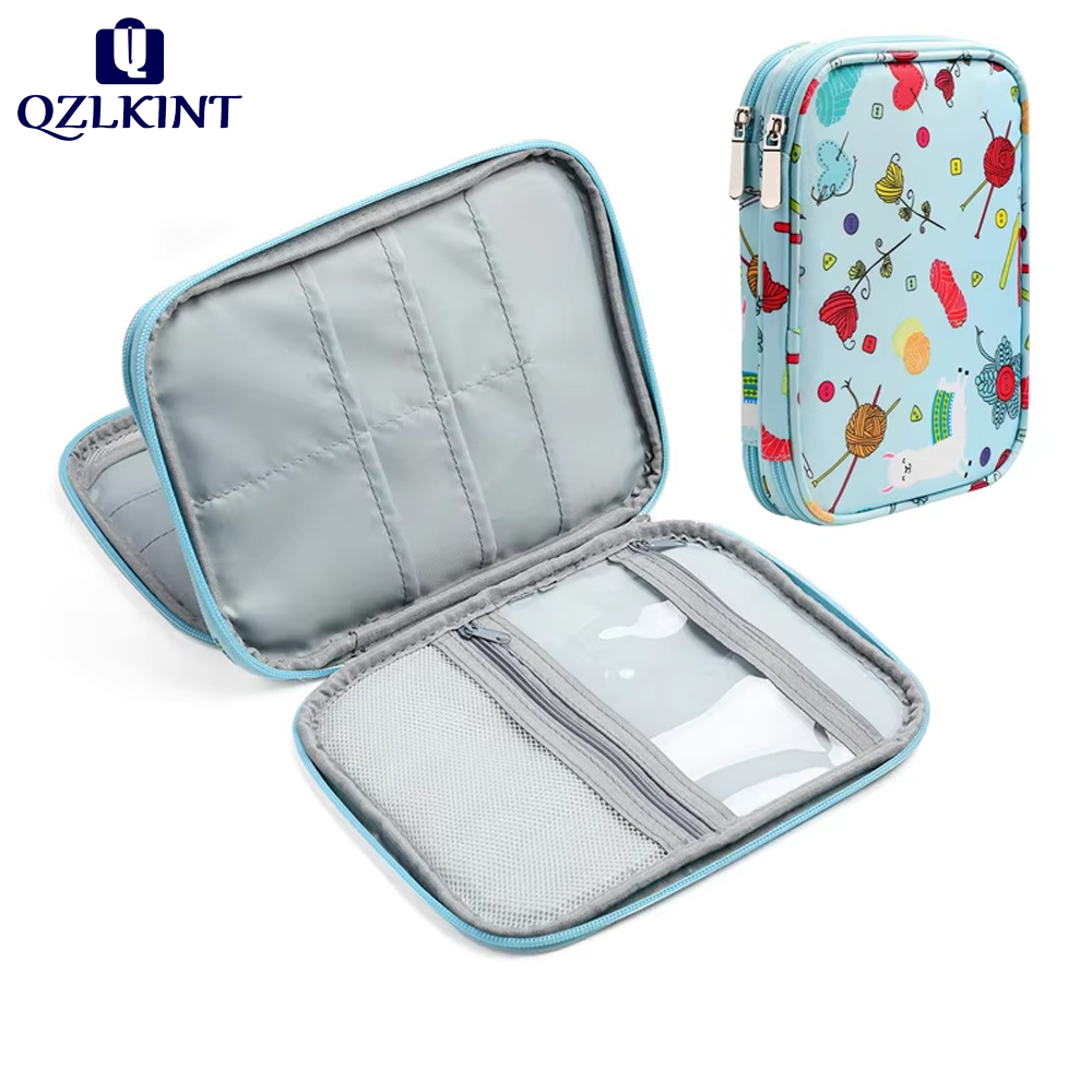 Travel Accessories To Sew - Empty Knitting Needles Case Travel Storage