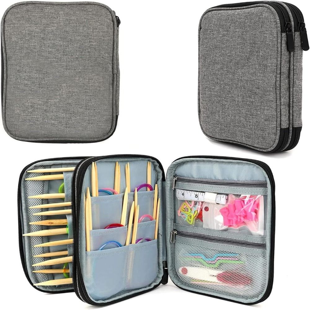 Travel Accessories To Sew - Knitting Needle Case, Portable Crochet Needle