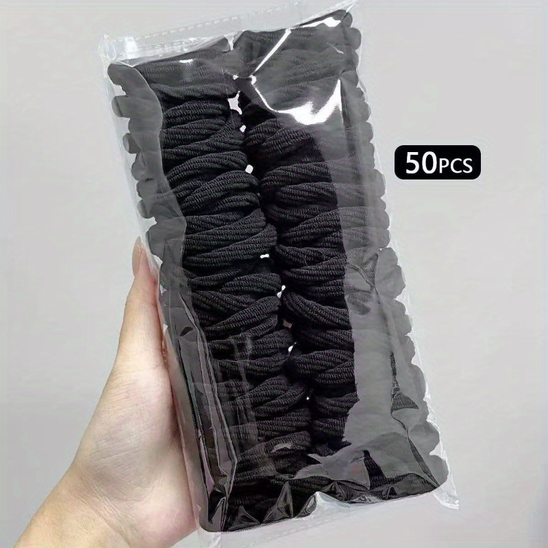 50 PCS Black Mixed Color Satin - Travel Accessories For Girls 评论和价格