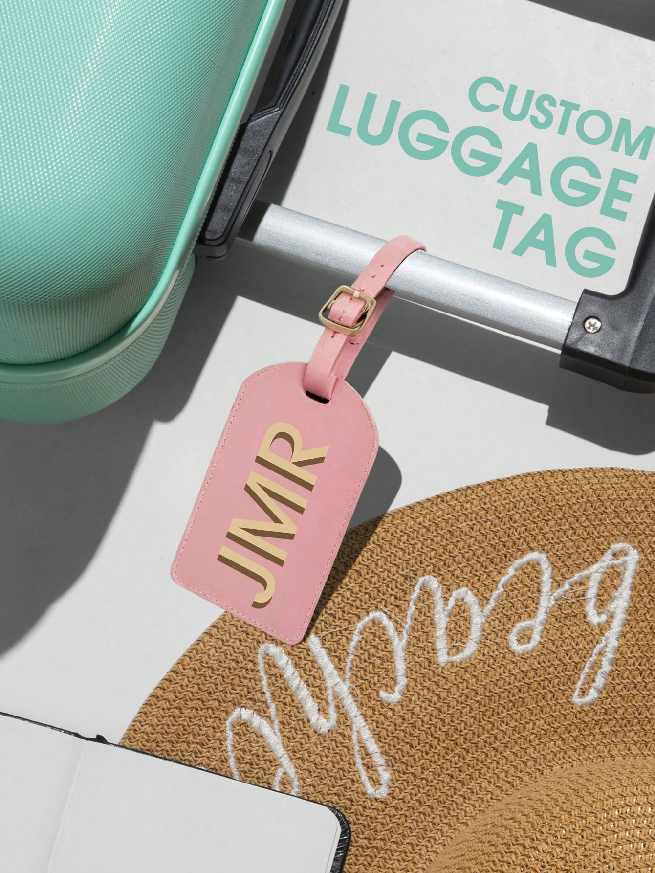 Personalized Initial Luggage T - Travel Accessories Leather 评论和价格