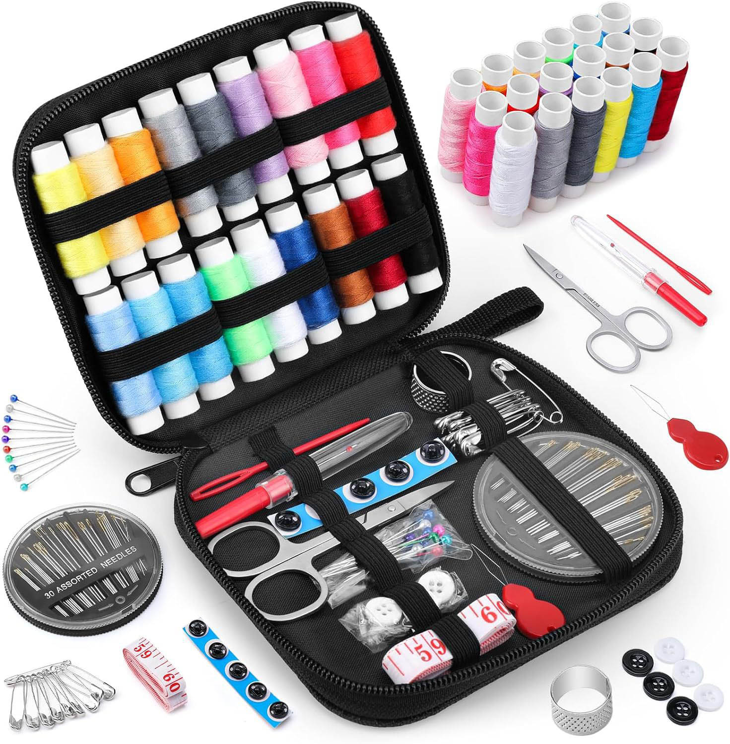 1Set Sewing Kit for Adults and - Travel Accessories To Sew 评论和价格
