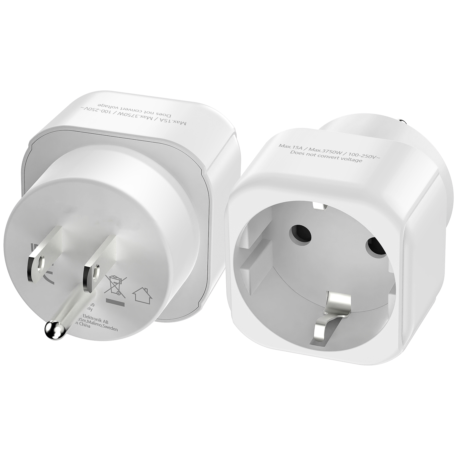 USA Travel Adapter, EU to US T - Travel Accessories Canada 评论和价格