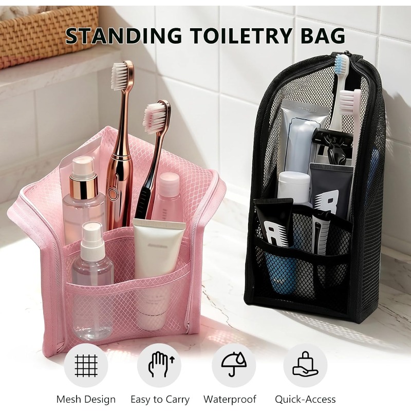 Mesh Toiletry Bag Breathable Q - Travel Z 评论和价格