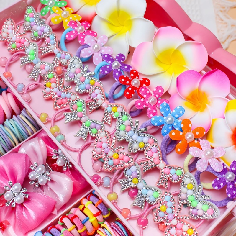 546Pcs Bow High Elastic Hair A - Travel Accessories For Girls 评论和价格