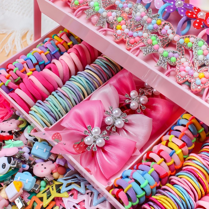 546Pcs Bow High Elastic Hair A - Travel Accessories For Girls 评论和价格