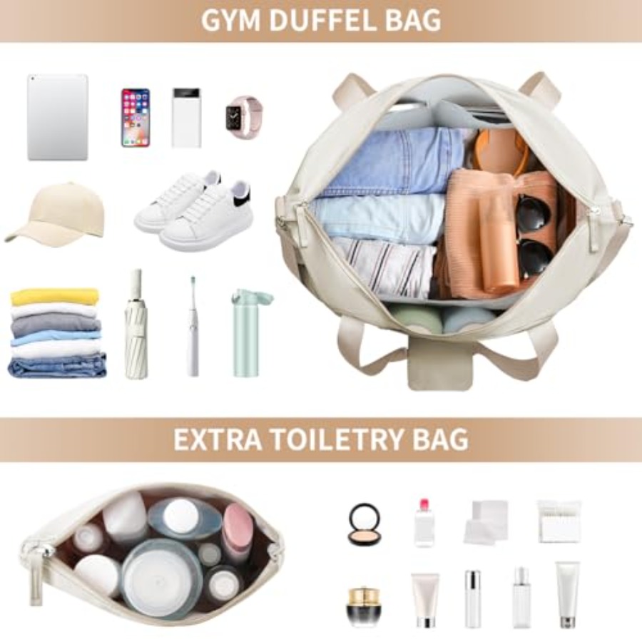 Gym Bag for Women, Personal It - Shoe Bag Travel 评论和价格