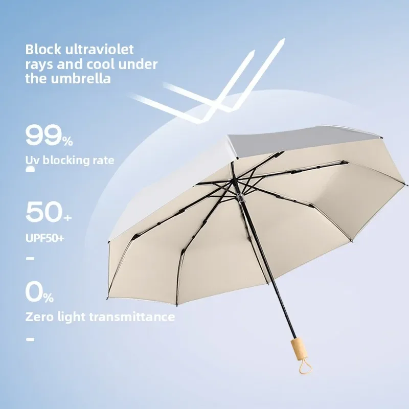 Titanium Silver Compact Umbrel - Travel Umbrella Compact 评论和价格