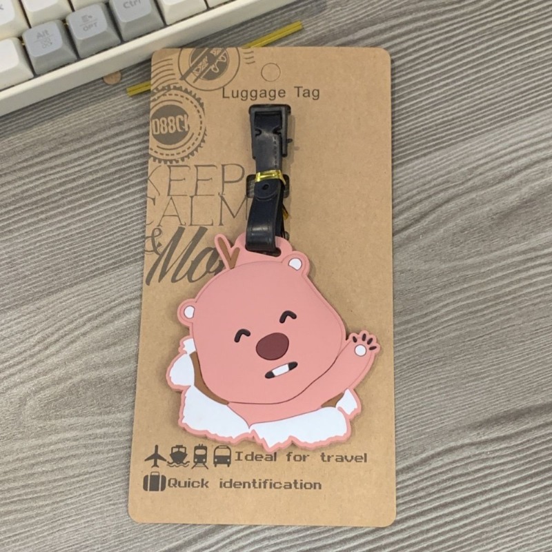 Kawaii Pororo Loopy Beaver Lug - Travel Accessories Kids 评论和价格