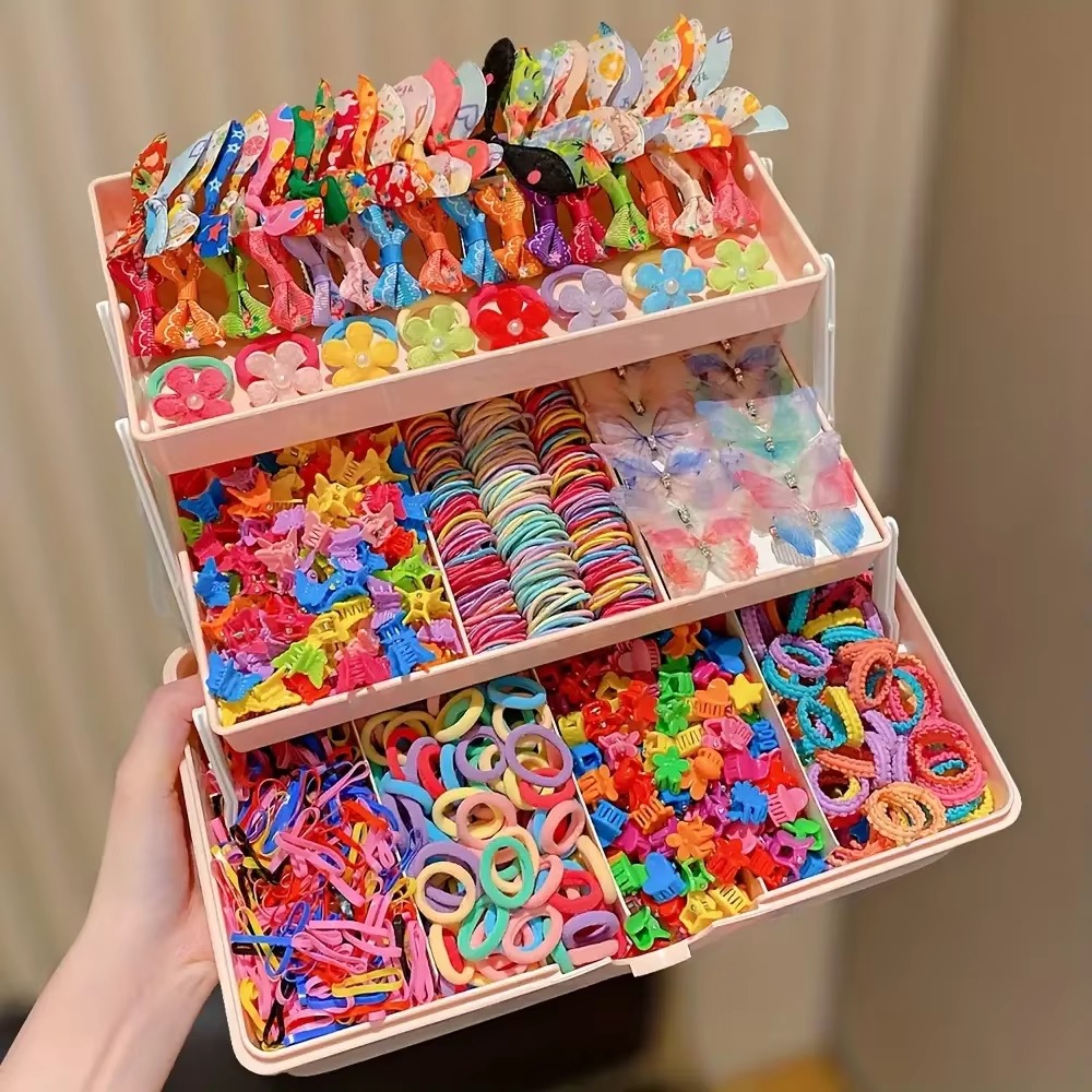 555 Pieces Suitable for Girls’ - Travel Accessories For Girls 评论和价格