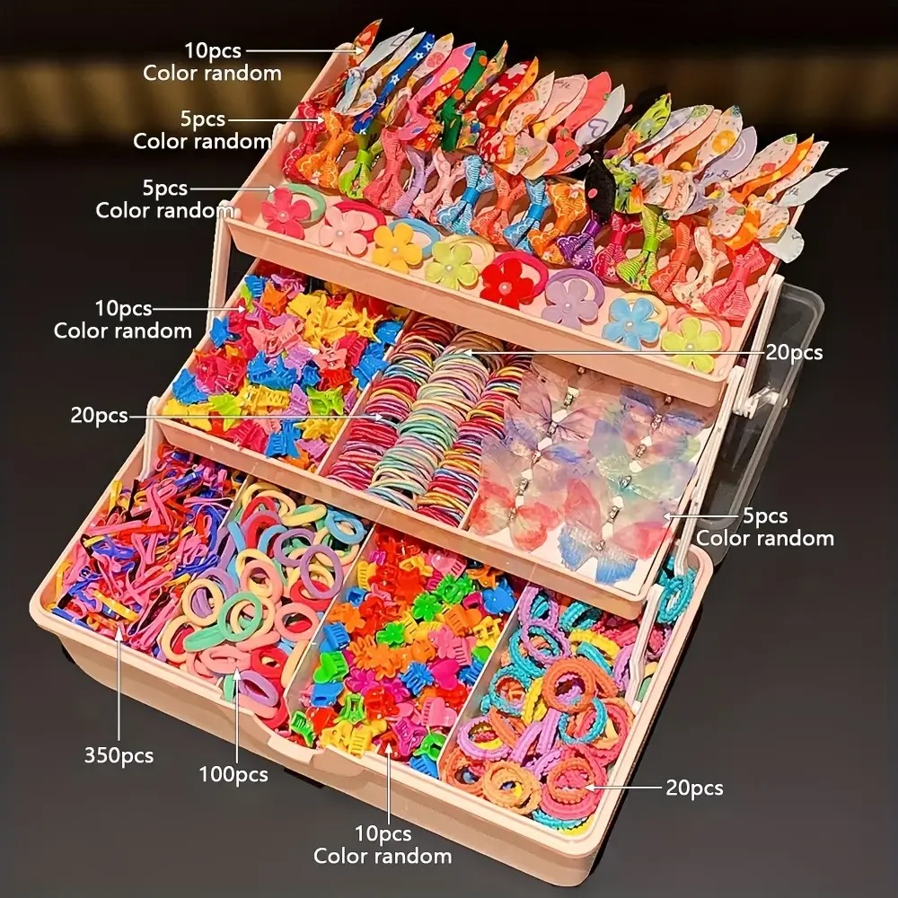 555 Pieces Suitable for Girls’ - Travel Accessories For Girls 评论和价格