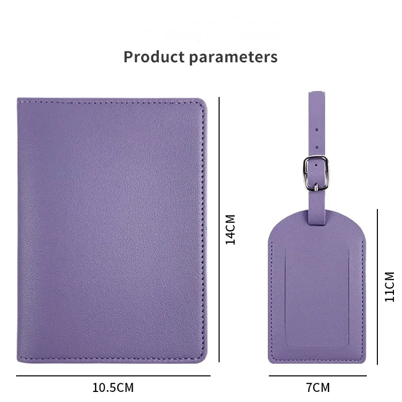 Travel PU Passport Cover Lugga - Travel Accessories Gift Set 评论和价格