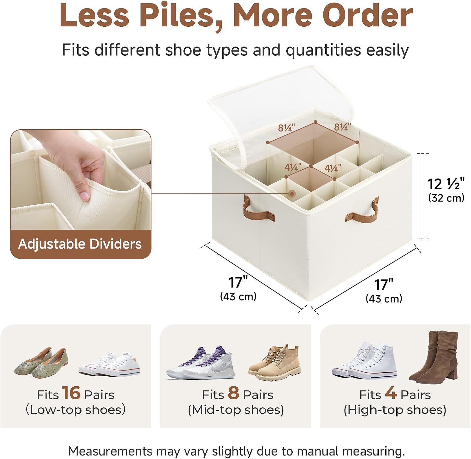 Shoe Organizer for Closet, Sho - Shoe Bag Travel 评论和价格