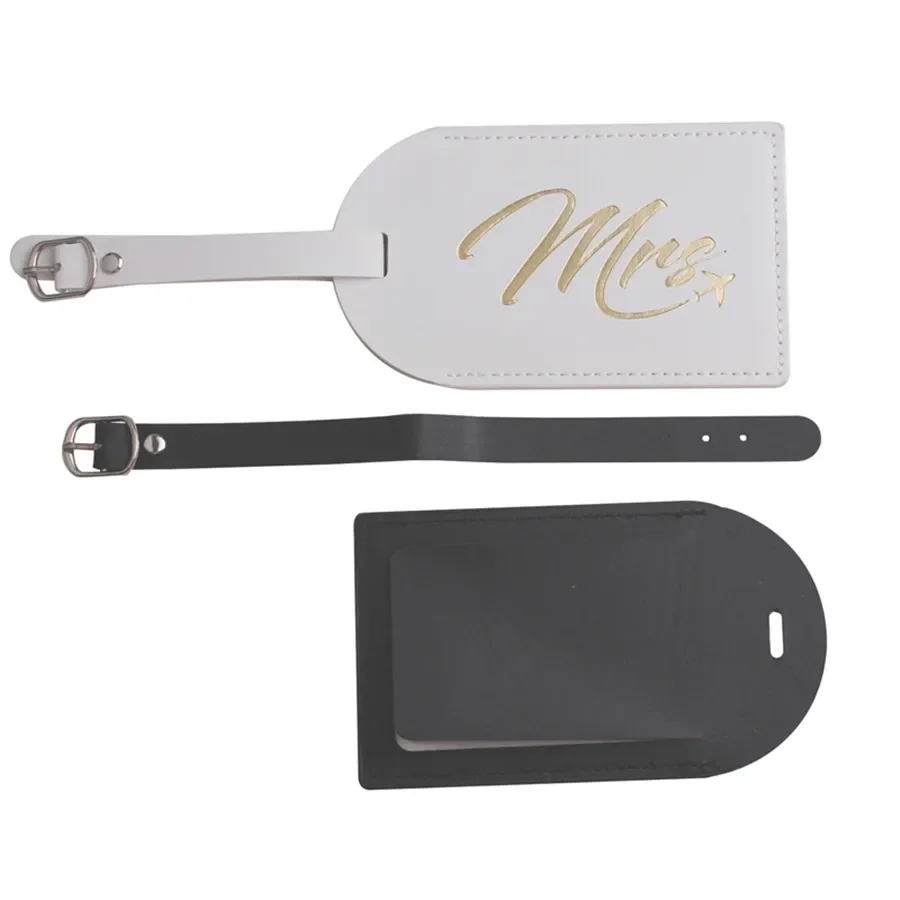 2PCS/Set Mr Mrs Couples Luggag - Travel Accessories Gift Set 评论和价格