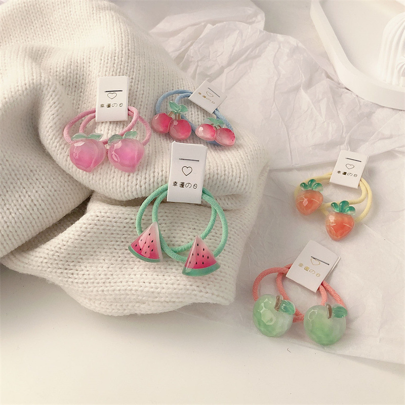 Kids Carrot Hair Ties 5 Pair N - Travel Accessories Kids 评论和价格