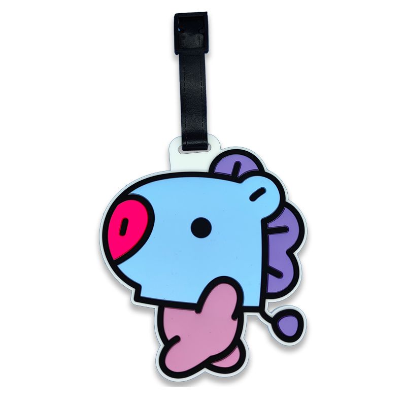 BT21 cartoon cute keychain Kaw - Travel Accessories Gift Set 评论和价格