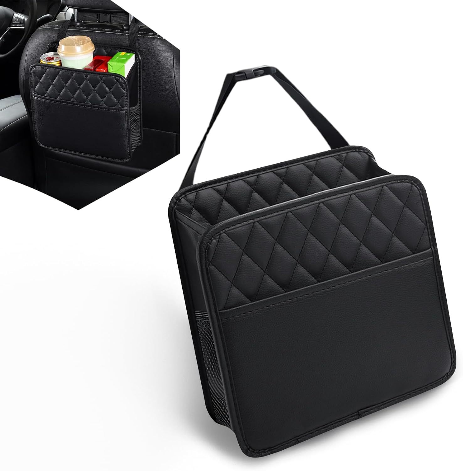 Hanging Storage Pocket Automot - Travel Accessories Leather 评论和价格
