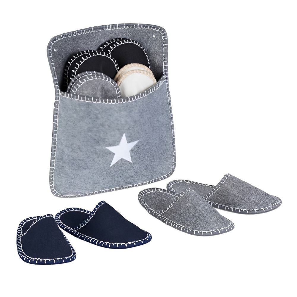 1 Set 6 Pairs Disposable Felt  - Shoe Bag Travel 评论和价格