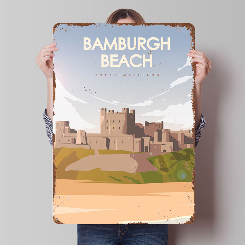 Bamburgh Beach Northumberland  - Travel Accessories For Europe 评论和价格