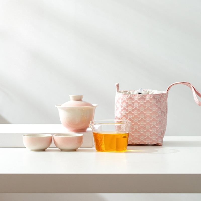 Plant Ash Glaze Gradient Trave - Portable Travel Kettle 评论和价格