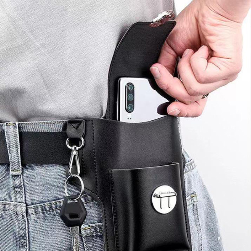 Fashion Men Multi-function PU  - Travel Accessories Leather 评论和价格