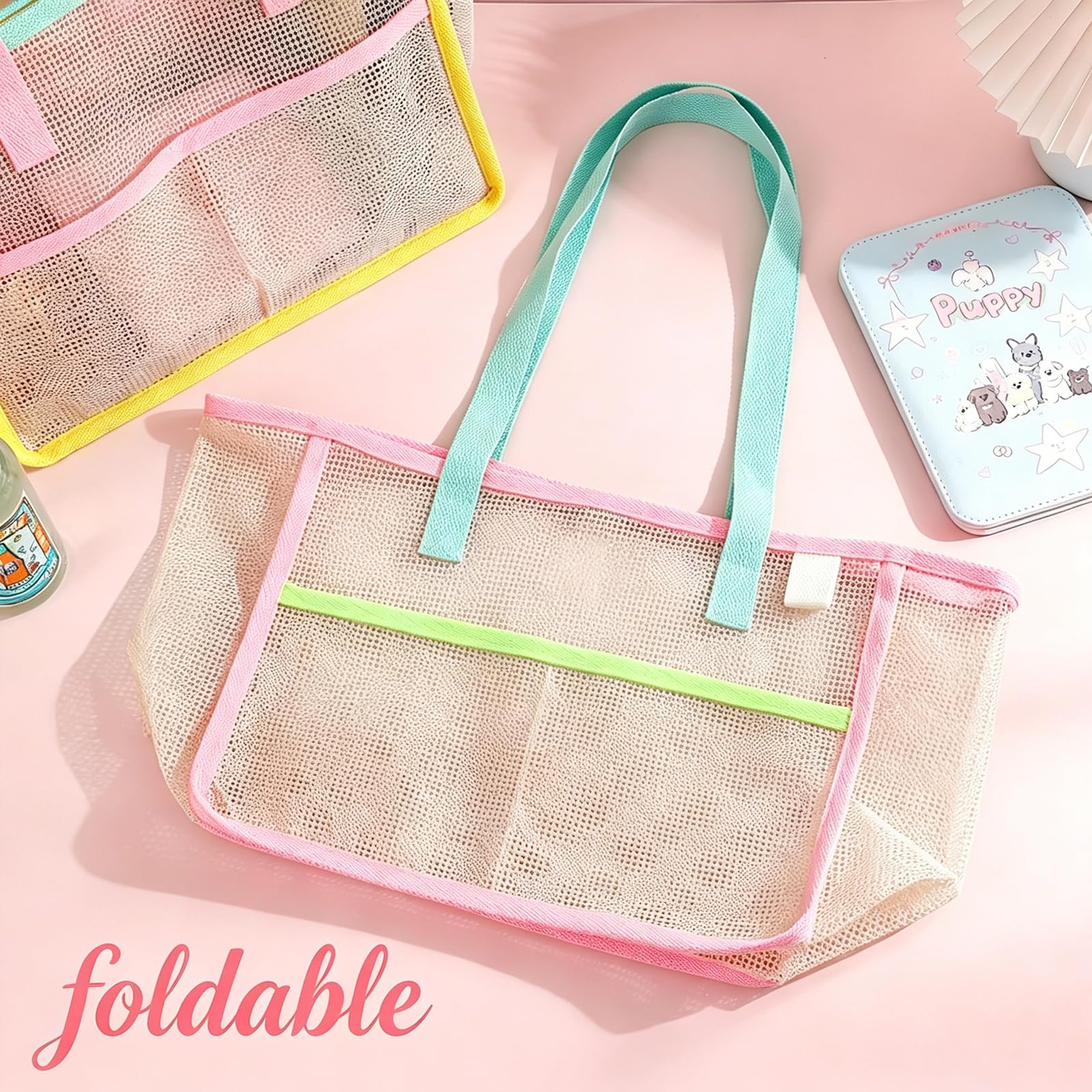 Beach Bags for Women Colorful  - Travel Accessories 评论和价格