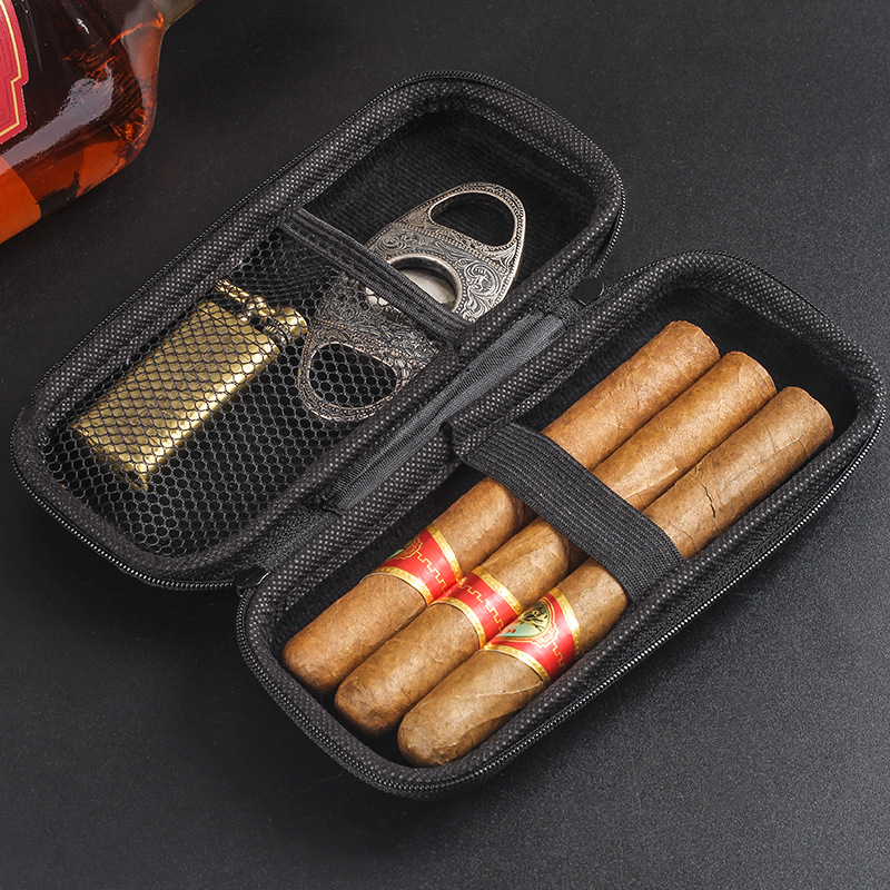 1pc Portable Cigar Travel Case - Travel Accessories 评论和价格