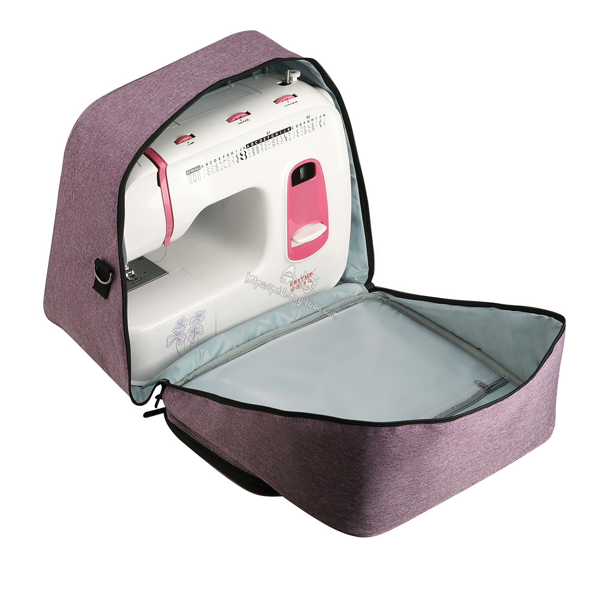 Large Sewing Machine Bag Gray  - Travel Accessories To Sew 评论和价格