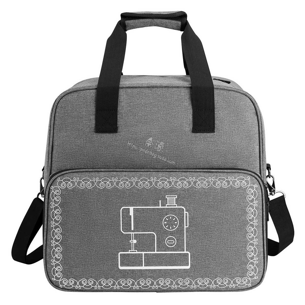 Large Sewing Machine Bag Gray  - Travel Accessories To Sew 评论和价格