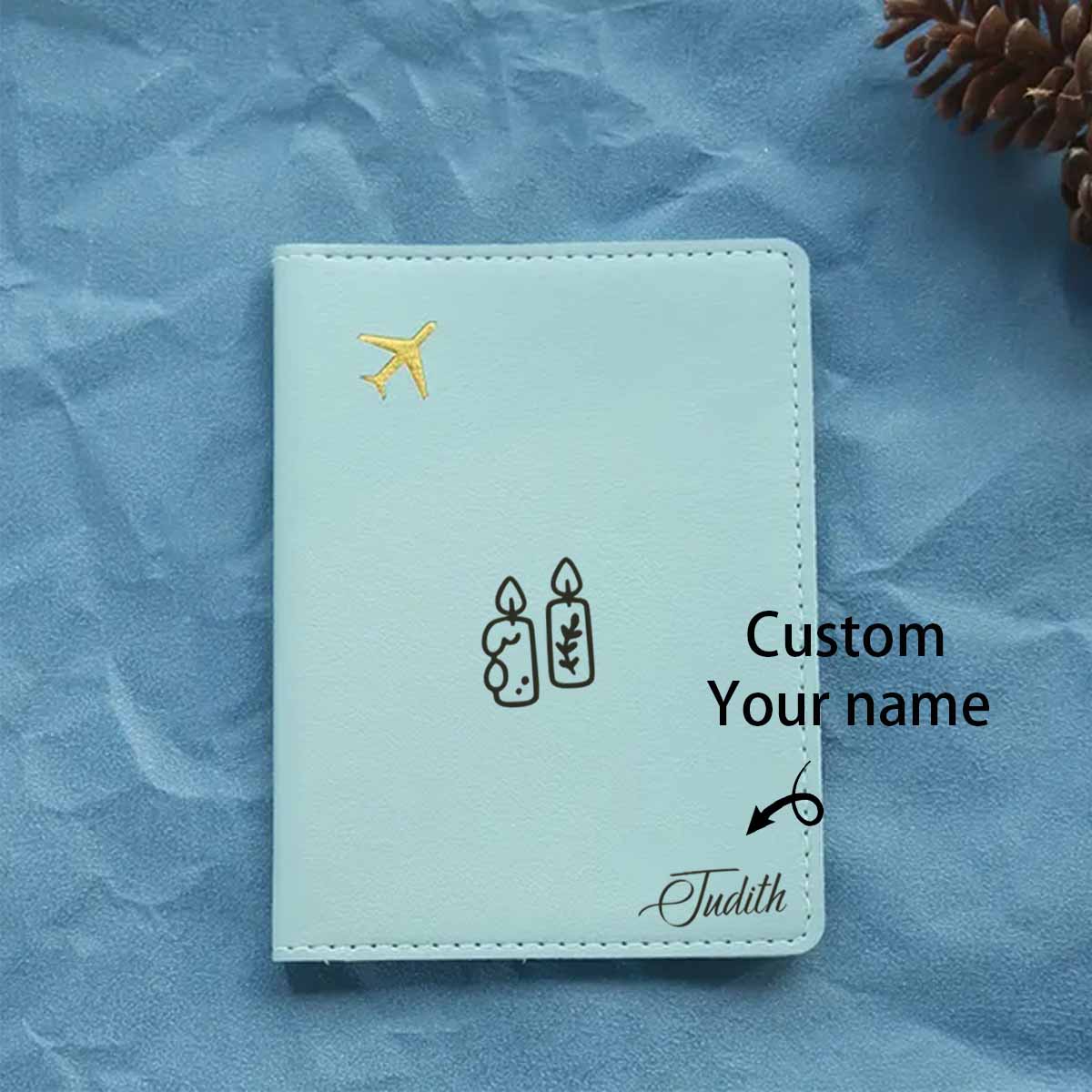 1pc Personalized Name Passport - Travel Accessories Meaning 评论和价格