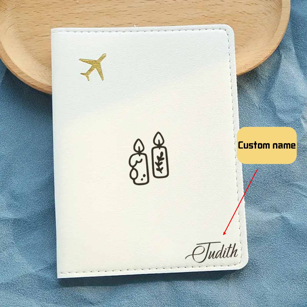 1pc Personalized Name Passport - Travel Accessories Meaning 评论和价格
