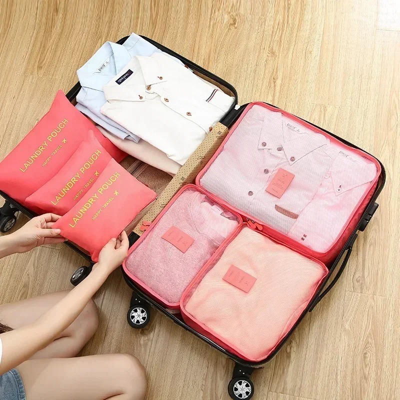 6pcs Set Travel Storage Bags S - Travel Accessories Gift Set 评论和价格