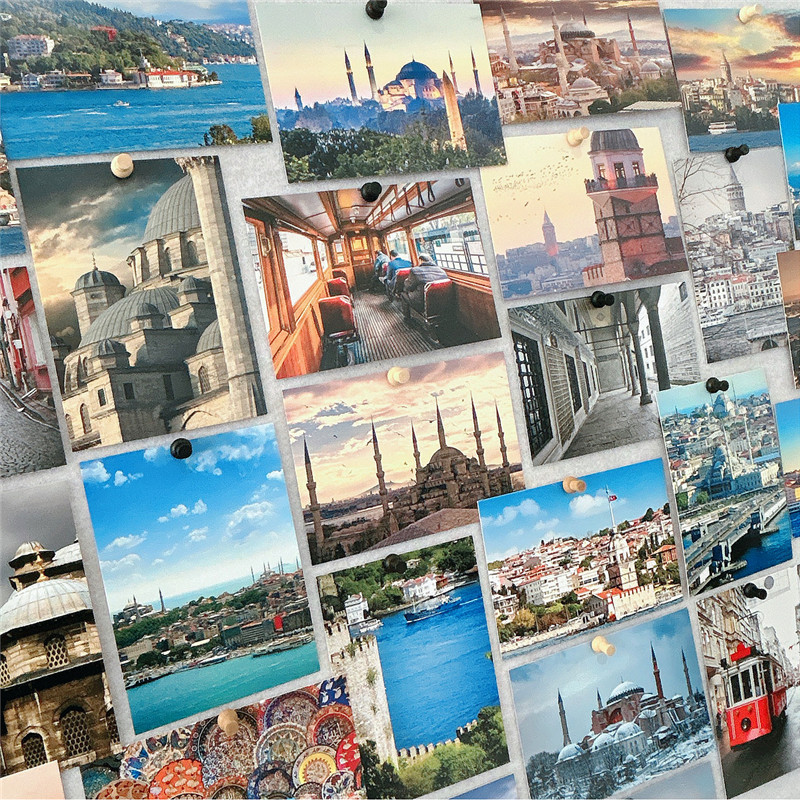30Pcs 10x14cm Travel Landscape - Travel Z 评论和价格