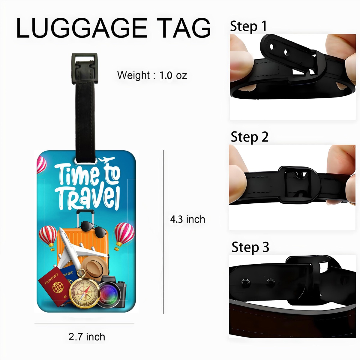 Travel Style Luggage Tag Men W - Travel Accessories Kids 评论和价格