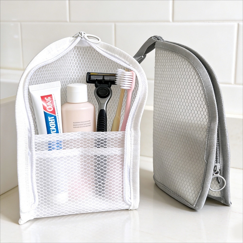 Mesh Toiletry Bag Breathable Q - Travel Z 评论和价格