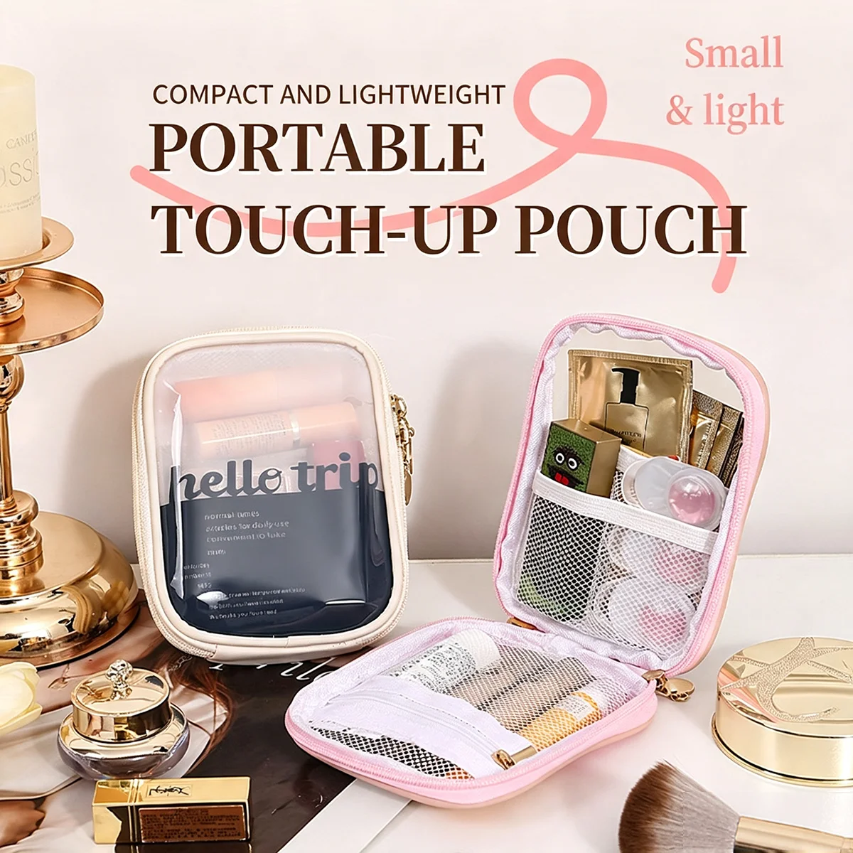 Transparent Portable Cosmetic  - Travel Z 评论和价格