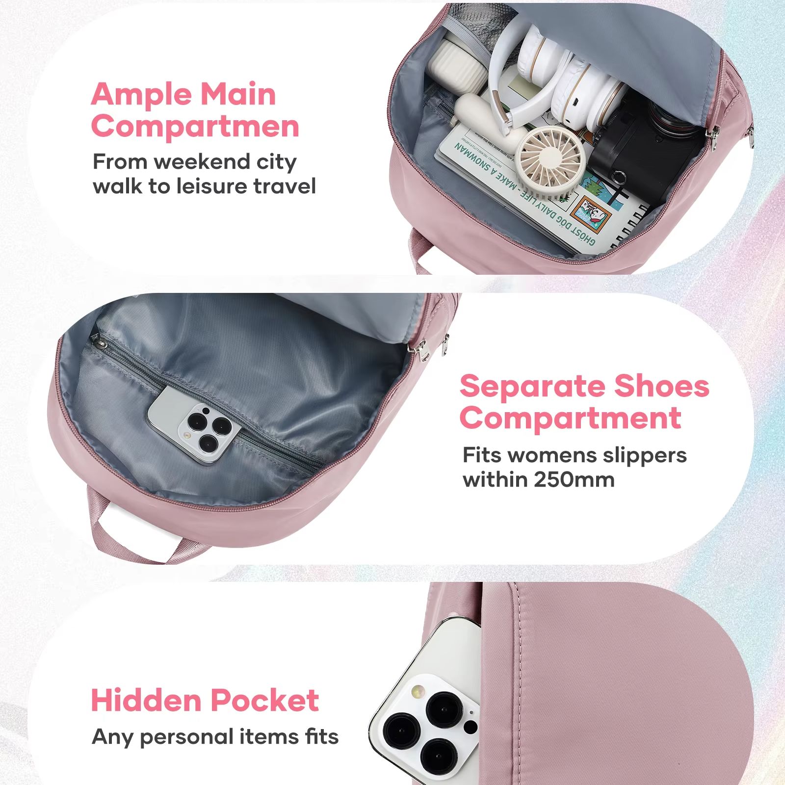 Bag For Women, Small Sports Ba - Shoe Bag Travel 评论和价格