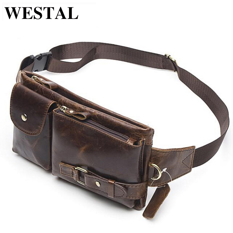 WESTAL Genuine Leather Waist P - Travel Accessories Leather 评论和价格
