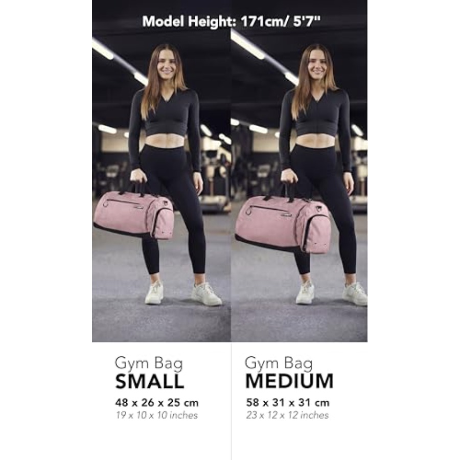 ® Gym Bag for Men and Women wi - Shoe Bag Travel 评论和价格