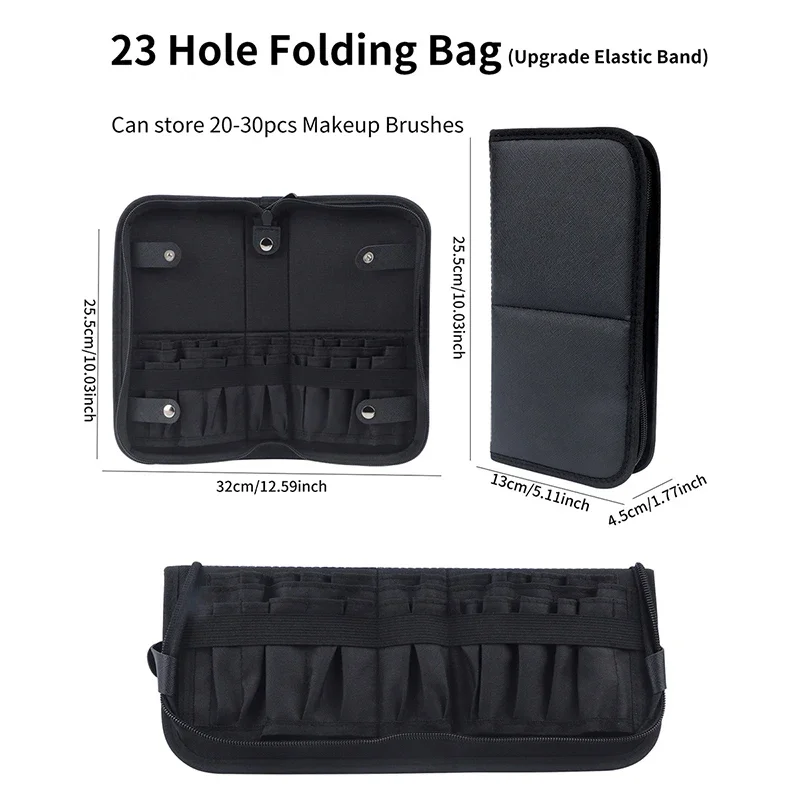 29/23 Holes Foldable Makeup Br - Travel Z 评论和价格