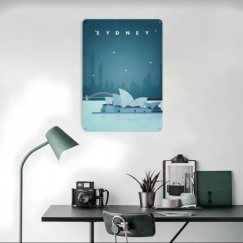 Sydney Travel Poster Customize - Travel Accessories For Europe 评论和价格