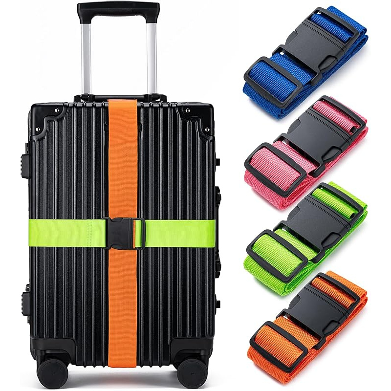4Luggage Strap Set, Luggage Se - Travel Accessories Gift Set 评论和价格
